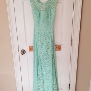 Turquoise Formal Gown